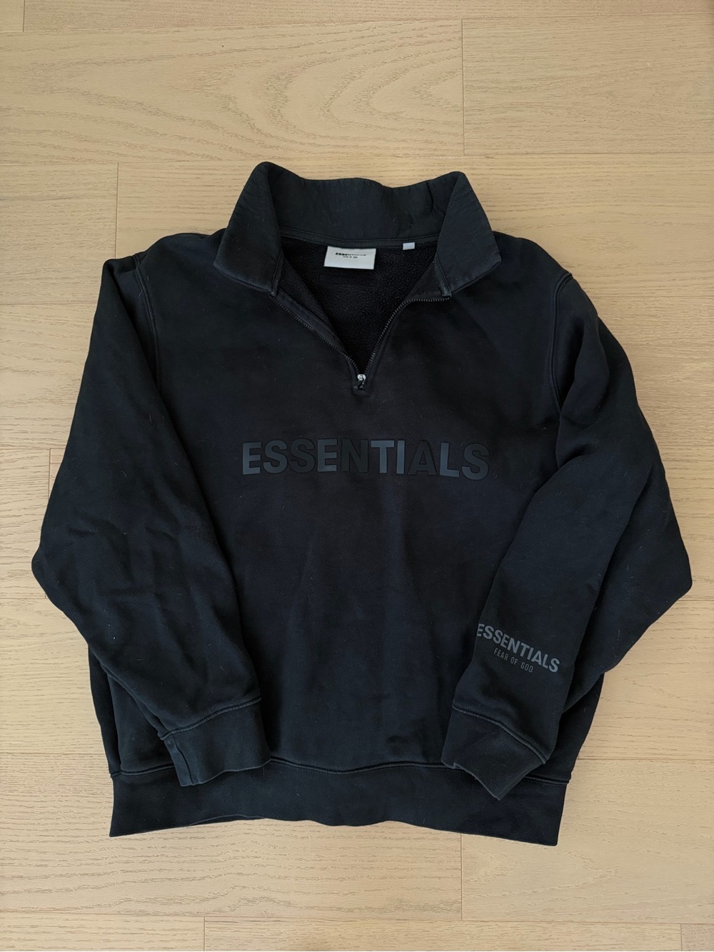 Essentials Pull over zip sweater